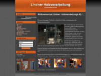 lindner-holzverarbeitung.at Webseite Vorschau