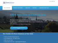 eform-solutions.ch Webseite Vorschau