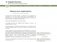 angelika-dammann.eu Webseite Vorschau