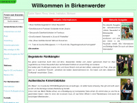 birkenwerder-internet.de Webseite Vorschau