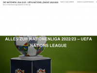 nationen-liga.de Webseite Vorschau