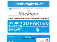 wirsindhybrid.ch Webseite Vorschau