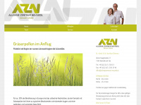 allergiezentrum-neusiedl.at Webseite Vorschau