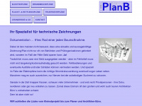 plan-b-cad.de Webseite Vorschau