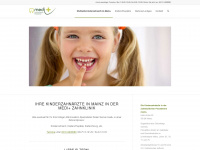 mainz-kinderzahnarzt.de Webseite Vorschau