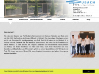 metallbau-dubach.ch Webseite Vorschau