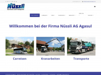 nuessli-agasul.ch Webseite Vorschau