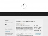 monteur-unterkunft-goeppingen.de Webseite Vorschau
