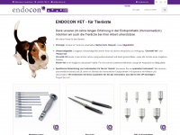 endocon-vet.de Webseite Vorschau