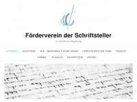 Schriftsteller-foerderverein.de