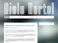 niels-hertel.de Webseite Vorschau