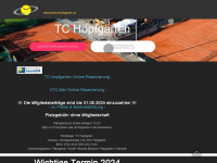 tennishopfgarten.com Webseite Vorschau