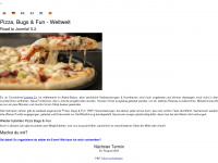 pizza-bugs-fun.com Webseite Vorschau