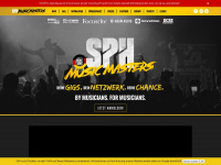 sph-music-masters.de Webseite Vorschau