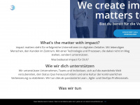 impactmatters.ch Webseite Vorschau