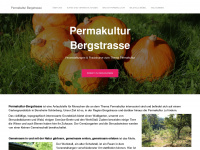 permakultur-bergstrasse.de Webseite Vorschau