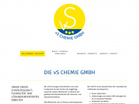 vs-chemie.de Webseite Vorschau