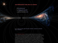mathematical-universe.com Webseite Vorschau