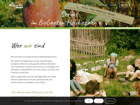 biogarten-holzkirchen.de Webseite Vorschau