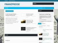 finanzpresse.at Webseite Vorschau