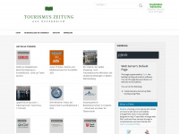 tourismus-zeitung.at Webseite Vorschau