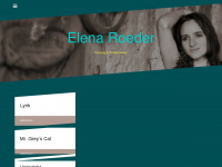 elena-roeder.de Webseite Vorschau
