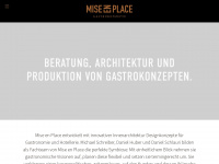 mise-en-place.ch Webseite Vorschau