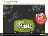 gluecksbringer-catering.de Webseite Vorschau