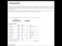 speedtestx.de Webseite Vorschau