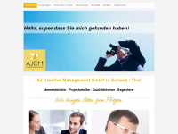 ajcm.at Webseite Vorschau