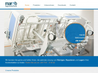 marob-krankenhaustechnik.de Webseite Vorschau