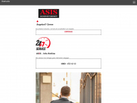 asis-security.de Webseite Vorschau