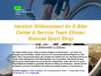 ellmau-e-bike.at Webseite Vorschau