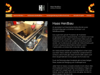 haasherdbau.ch Webseite Vorschau