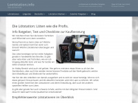 loetstation.info Webseite Vorschau