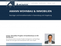 amann-immo.de Webseite Vorschau