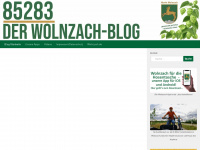 wolnzach-blog.de Webseite Vorschau