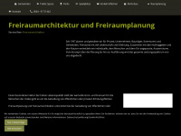 freiraumarchitektur.at Webseite Vorschau