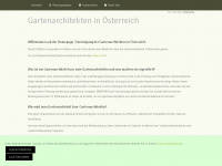 gartenarchitekten.at Webseite Vorschau