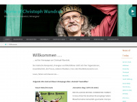 christophwundrak.com Webseite Vorschau