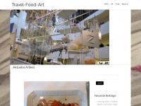 travel-food-art.com Webseite Vorschau