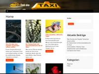 taxiska.de Webseite Vorschau