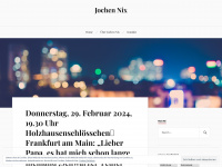 jochennix.blog Webseite Vorschau