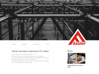 faessler-geruestbau.ch Webseite Vorschau