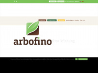 arbofino.ch Webseite Vorschau