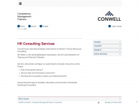 conwell.com Webseite Vorschau