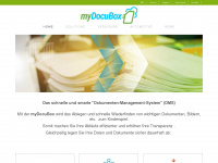 mydocubox.de Webseite Vorschau