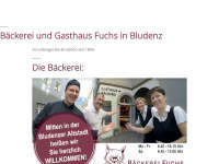 baeckerei-fuchs-bludenz.at Webseite Vorschau
