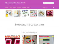 münzautomat-waschmaschine.de Webseite Vorschau