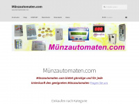münzautomaten.com Webseite Vorschau